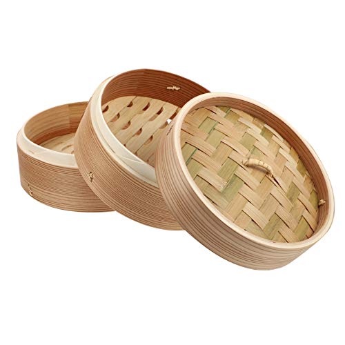 HOLIDYOYO Küche Werkzeug Dampfer Dampfenden Korb Abdeckung Deckel Stapelbar Brötchen Mehrere Lebensmittel Kleine Schicht Tier Tuch von HOLIDYOYO