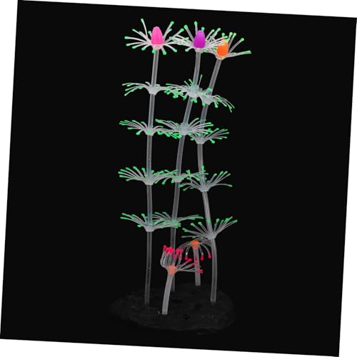 HOLIDYOYO Künstliche Korallen Dekoration für Aquarium Fluoreszierende Fischbecken Ornamente aus Langlebigem und Sicherer Versteckplatz für Fische Grün HOLIDYOYO Künstliche Korallen Dekoration für Aquarium Fluoreszierende Fischbecken Ornamente aus Langlebigem und Sicherer Versteckplatz für Fische Grün von HOLIDYOYO