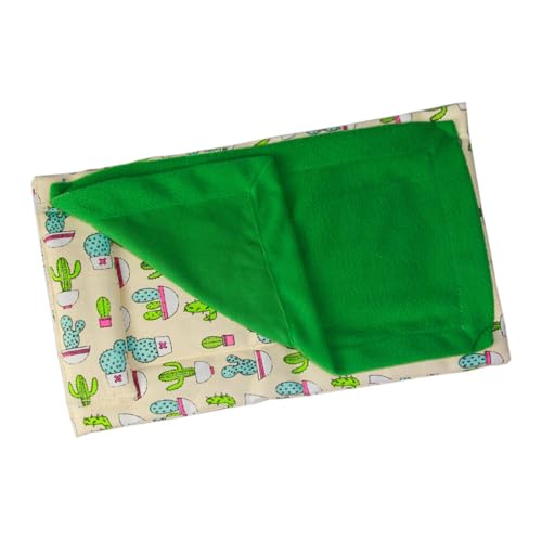 HOLIDYOYO Kuschelweiches Kleintierbett aus Strapazierfähigem Warmes Schlafnest für Eidechsen Meerschweinchen und Ratten Langlebig Geruchsfrei für Kleine Haustiere im Gehege von HOLIDYOYO
