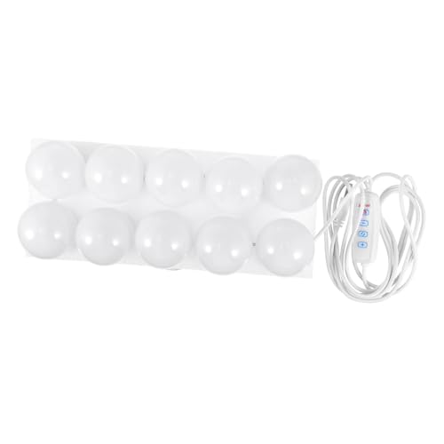 HOLIDYOYO LED Spiegelbeleuchtung USB Wiederaufladbares LED Schminklicht mit Farbmodi Dimmbar Energiesparend Vielseitig für Kosmetikspiegel Bad und Schlafzimmer von HOLIDYOYO
