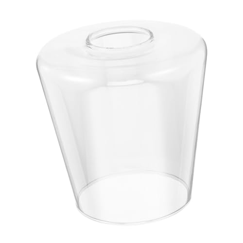 HOLIDYOYO Lampenschirm : Ersatz-lampenschirm in Zylinderform, E27-glühbirnenkäfig Für Tisch-pendelleuchte, Kronleuchter, Wandleuchte, Heimdekoration, 4,2 Cm Loch von HOLIDYOYO
