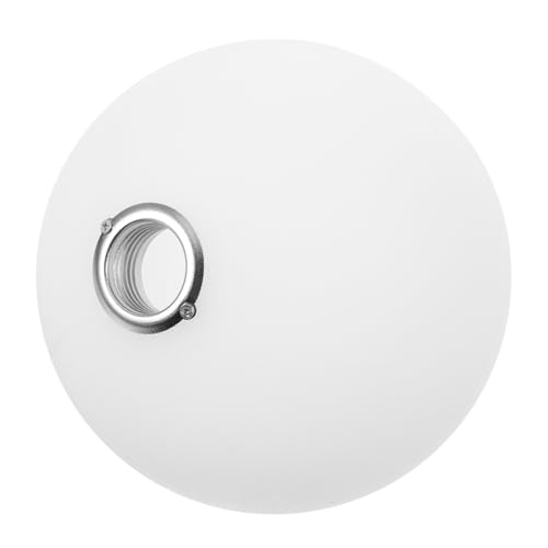 HOLIDYOYO Lampenschirm Ersatzlichtschirme Abdeckung für Außenlampenkugeln Kugellichtabdeckung Ersatzabdeckung für Deckenleuchte Austausch der Deckenleuchtenabdeckungen Acryl Weiß von HOLIDYOYO