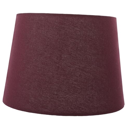 HOLIDYOYO Lampenschirm Stoff Lampenschirm Ersatz für Leinenoptik Verstellbar Schlafzimmer Stehlampe Tischlampe Rustikal von HOLIDYOYO