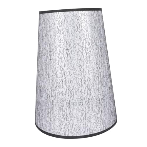 HOLIDYOYO Lampenschirm Tischlampe Fassung Barrel Form Lampenabdeckung aus Schwarz Netz für Nachttischlampe Wohnzimmer Schlafzimmer Schreibtischlampe Schutz und Dekoration von HOLIDYOYO