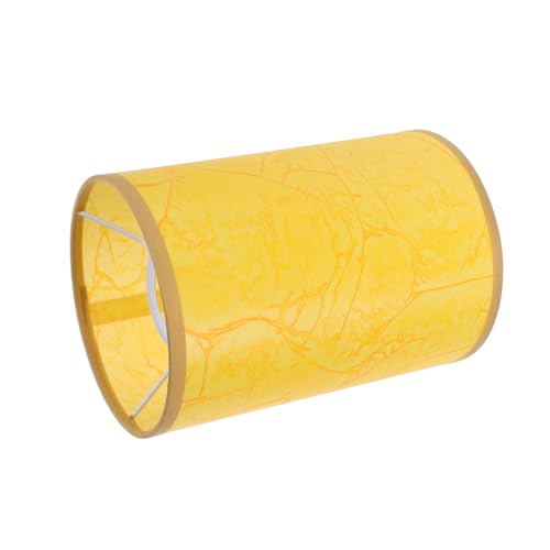 HOLIDYOYO Lampenschirm aus Gelbem Ziegenleder Zylindrischer Lampenschirm Kompatibel mit Wand Stehlampen für Schlafzimmer Wohnzimmer Büro und Gemütliche Lichtsteuerung HOLIDYOYO Lampenschirm aus Gelbem Ziegenleder Zylindrischer Lampenschirm Kompatibel mit Wand Stehlampen für Schlafzimmer Wohnzimmer Büro und Gemütliche Lichtsteuerung von HOLIDYOYO