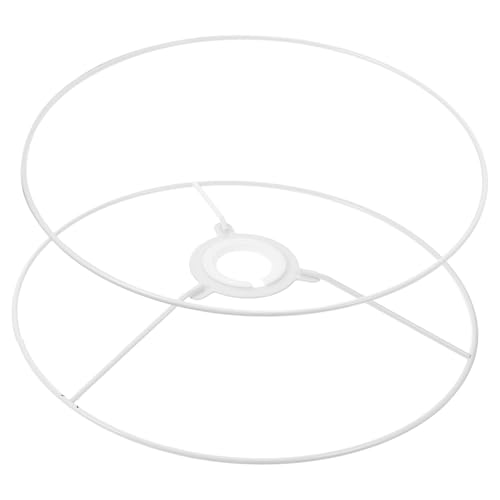 HOLIDYOYO Lampshade Wire Frame Lamp Shade Ring DIY Lampenschirm Gestell Metallring für Stehlampen Kronleuchter und Tischlampen Leicht Tragbar Einfache Montage für Zuhause Restaurant von HOLIDYOYO
