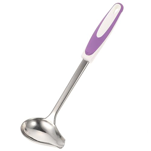 HOLIDYOYO Löffel Knödel Gadgets Korb Schöpfkelle Mit Ausgießer Halter Schnaps Suppenkelle Kaffeesieb Teesieb Mehl Pfannkuchen Verstellbar Espresso Küche Ölsieb Pp von HOLIDYOYO