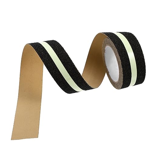 HOLIDYOYO Luminous Rutsch Klebeband Pet Mattiertes Wasserdichtes und Abriebfestes Sicherheitsband für Treppen und Rutschfest Warnband für und Außenbereiche von HOLIDYOYO