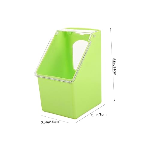 HOLIDYOYO Mehrzweck Tauben Futterspender mit Deckel Großer Fassungsvermögen Robustes Futter und Wassernapf Einfach zu Montieren Geeignet für Käfigaufhängung für Tauben Wellensittiche und HOLIDYOYO Mehrzweck Tauben Futterspender mit Deckel Großer Fassungsvermögen Robustes Futter und Wassernapf Einfach zu Montieren Geeignet für Käfigaufhängung für Tauben Wellensittiche und von HOLIDYOYO