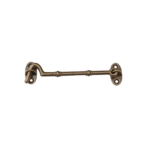 HOLIDYOYO Messing Fensterhaken Antik Vintage mit Schrauben Robust Langlebiger Kabinenhaken für Fenster und Türverriegelung Rostfrei Einfach zu Montieren Glatte Oberfläche Stilvolle HOLIDYOYO Messing Fensterhaken Antik Vintage mit Schrauben Robust Langlebiger Kabinenhaken für Fenster und Türverriegelung Rostfrei Einfach zu Montieren Glatte Oberfläche Stilvolle von HOLIDYOYO