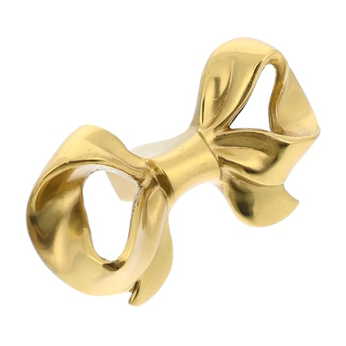 HOLIDYOYO Messing Schrankknopf Bowknot Möbelgriff Vintage Schubladenknauf für Tür und Schrank Dekorativer Ziehgriff für Kommode Einfach zu Montieren Langlebig und Stilvoll HOLIDYOYO Messing Schrankknopf Bowknot Möbelgriff Vintage Schubladenknauf für Tür und Schrank Dekorativer Ziehgriff für Kommode Einfach zu Montieren Langlebig und Stilvoll von HOLIDYOYO