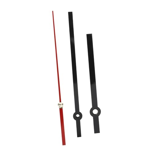 HOLIDYOYO Metall Uhrzeiger für DIY Wanduhr Langlebige Korrosionsbeständige Zeiger Leichter Ersatz für Uhrwerk Bastelzubehör für Wanduhren von HOLIDYOYO