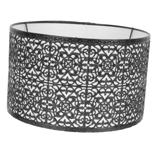 HOLIDYOYO Metall lampenschirm für Stehlampen und Wandlampen Hohlgearbeitetes Design Langlebiger Metalllampenschirm mit Fassung Dekorativ für Wohnzimmer Installieren Warmes Lichtambiente HOLIDYOYO Metall lampenschirm für Stehlampen und Wandlampen Hohlgearbeitetes Design Langlebiger Metalllampenschirm mit Fassung Dekorativ für Wohnzimmer Installieren Warmes Lichtambiente von HOLIDYOYO