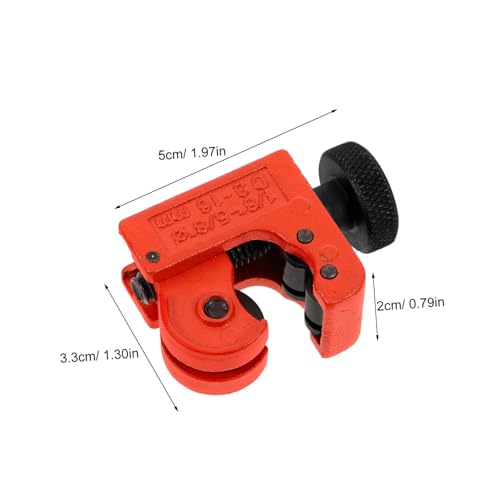 HOLIDYOYO Mini Rohrabschneider mit Lagertechnik Langlebig und Rostfrei Ergonomischer Rutschfester Griff für Kupfer Edelstahl und PVC Schnelles und Kraftsparendes Schneiden Vielseitiges HOLIDYOYO Mini Rohrabschneider mit Lagertechnik Langlebig und Rostfrei Ergonomischer Rutschfester Griff für Kupfer Edelstahl und PVC Schnelles und Kraftsparendes Schneiden Vielseitiges von HOLIDYOYO