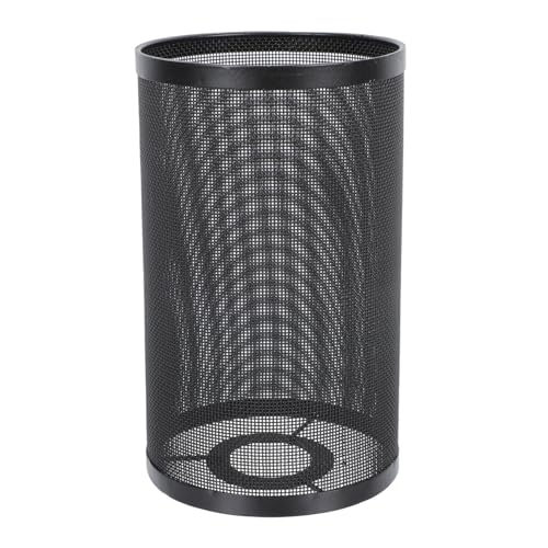 HOLIDYOYO Moderner Schwarzer Eisen Lampenschirm Hängelampe Dekorative Abdeckung für Esszimmer Deckenleuchte Robust Langlebig mit Filigranem Hohldesign von HOLIDYOYO