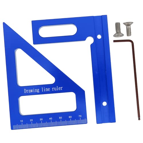 HOLIDYOYO Multifunktionales Aluminiumlegierung Winkelmessgerät Präzises Zeichnen und Messen für Handwerk und Ingenieure Tragbar und Langlebig HOLIDYOYO Multifunktionales Aluminiumlegierung Winkelmessgerät Präzises Zeichnen und Messen für Handwerk und Ingenieure Tragbar und Langlebig von HOLIDYOYO