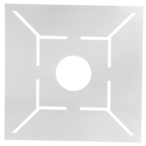 HOLIDYOYO Multifunktionales Bodenablauf Messlineal aus Rostfreiem Verdickt und Langlebig Präzise Fliesenmessung und Winkelzeichnung für Badezimmer und Fliesenverlegung HOLIDYOYO Multifunktionales Bodenablauf Messlineal aus Rostfreiem Verdickt und Langlebig Präzise Fliesenmessung und Winkelzeichnung für Badezimmer und Fliesenverlegung von HOLIDYOYO