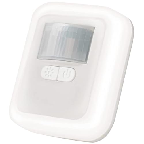 HOLIDYOYO Nachtlicht mit Bewegungsmelder LED Nachttischlampe für Schlafzimmer Dimmbar Warmlicht Einstellbare Helligkeit für Badezimmer Flüsterleise und Augenschonend von HOLIDYOYO