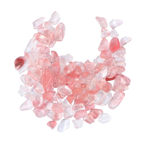 HOLIDYOYO Natürliche Kristall Dekosteine Natürliche Aquarium Kieselsteine für Fischbecken Pflanzen Wiederverwendbare Langlebige Leuchtende Dekoration von HOLIDYOYO