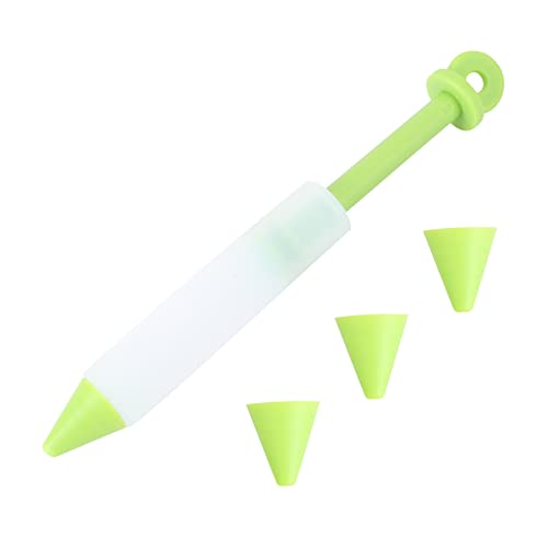 HOLIDYOYO Paspelstift Kuchenschaber Backen Pinzette Werkzeug Kuchenformen Zum Backen Lebensmittel-schreibstift Pfannkuchen Drehscheibe Crimpers Kuchen -dekorationspans Zum Backen Blech Green von HOLIDYOYO