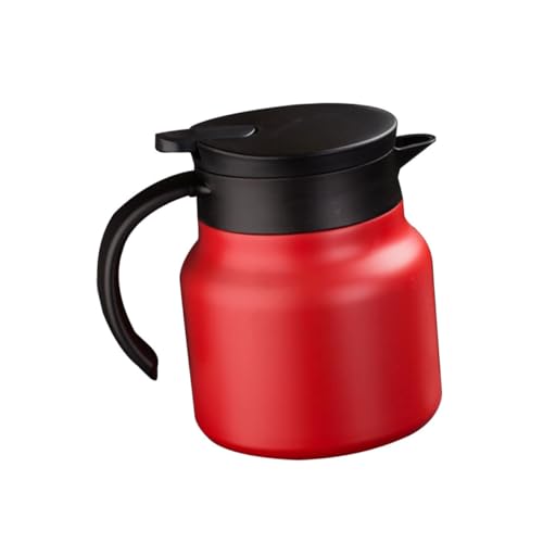 HOLIDYOYO Portable Isolierkanne aus Thermoskanne für Wasser und Tee Rot Vakuumisoliert für Zuhause und Unterwegs Langlebig und Stylish HOLIDYOYO Portable Isolierkanne aus Thermoskanne für Wasser und Tee Rot Vakuumisoliert für Zuhause und Unterwegs Langlebig und Stylish von HOLIDYOYO