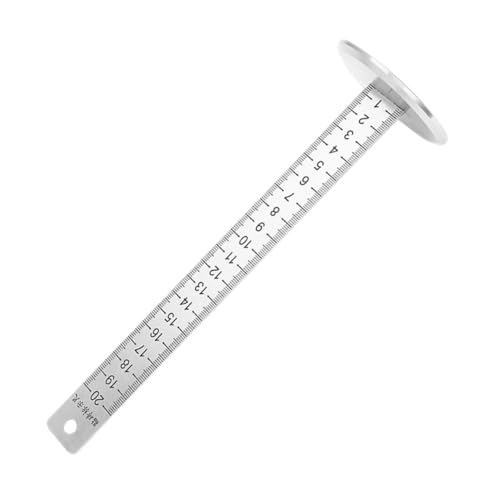 HOLIDYOYO Präzises Edelstahl Fliesen Nivellierwerkzeug mit Stabilem Sockel für Genaue Höhenmessung und Positionierung Vielseitig Einsetzbar für Fliesenlegen und Heimwerker Langlebiges von HOLIDYOYO