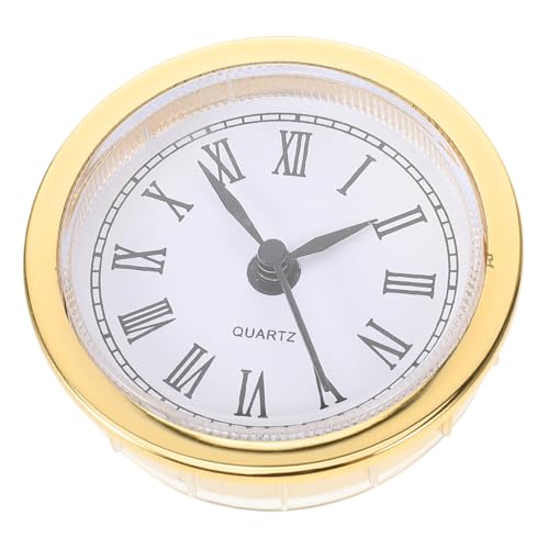 HOLIDYOYO Quarzuhrwerk Einsatz Rund Kleine mit Römischen Ziffern Präziser Uhrwerk mechanismus Langlebig und Stabil DIY Uhr Ersatz für Bastelarbeiten und Heimdekoration HOLIDYOYO Quarzuhrwerk Einsatz Rund Kleine mit Römischen Ziffern Präziser Uhrwerk mechanismus Langlebig und Stabil DIY Uhr Ersatz für Bastelarbeiten und Heimdekoration von HOLIDYOYO