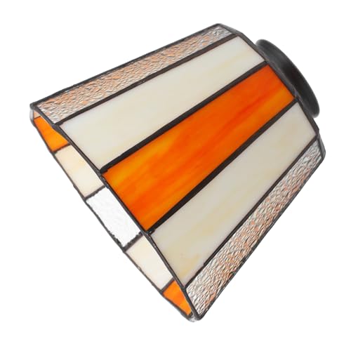 HOLIDYOYO Retro Glas Lampenschirm Ømm Kleiner Pendelleuchtenschirm Vintage Deckenleuchte für Wohnzimmer Schlafzimmer Flur Schützender Weicher Lichtdiffusor Nordischer Stil von HOLIDYOYO