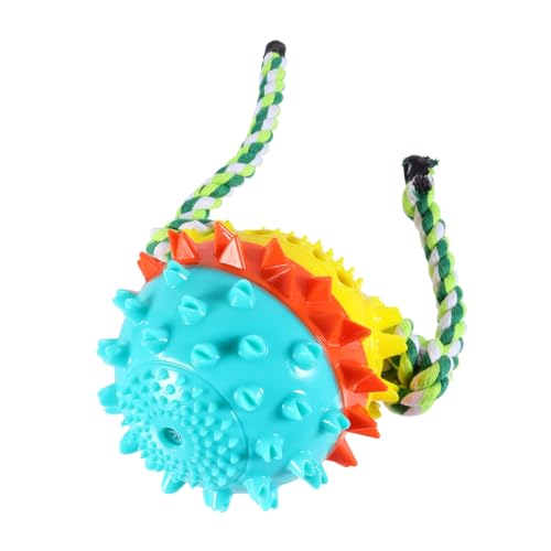 HOLIDYOYO Robustes Hundespielzeug zum Kauen und Zähne Reinigen Interaktives Unzerstörbares für Kleine und Mittelgroße Hunde Pet Treat Toy zur Beschäftigung und Zahnpflege Farbiges HOLIDYOYO Robustes Hundespielzeug zum Kauen und Zähne Reinigen Interaktives Unzerstörbares für Kleine und Mittelgroße Hunde Pet Treat Toy zur Beschäftigung und Zahnpflege Farbiges von HOLIDYOYO