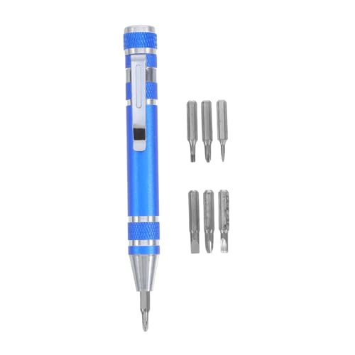 HOLIDYOYO Schraubendreher Set aus Aluminiumlegierung Tragbarer Präzisionsschraubenzieher für Computer und Brillen Multifunktionales Werkzeug Set für Reparaturen von HOLIDYOYO