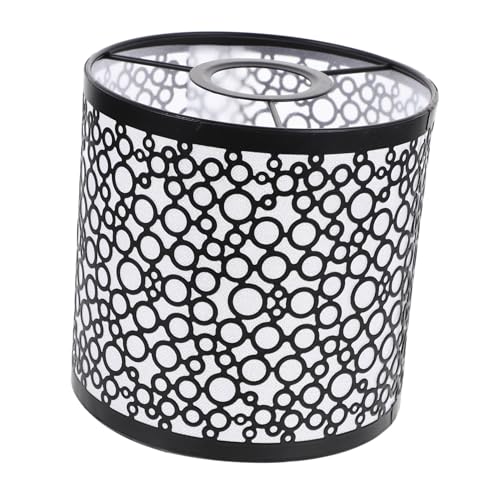 HOLIDYOYO Schwarzer Dekorativer Lampenschirm Modernes Design Geeignet für Pendelleuchte Wandlampe Tischlampe Industrieller Look Kompakte Langlebiges Material für Innenräume und Gastronomie HOLIDYOYO Schwarzer Dekorativer Lampenschirm Modernes Design Geeignet für Pendelleuchte Wandlampe Tischlampe Industrieller Look Kompakte Langlebiges Material für Innenräume und Gastronomie von HOLIDYOYO