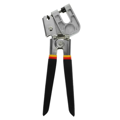 HOLIDYOYO Schwere Stahlzange für Trockenbauprofile Einhändige Lochzange mit Ergonomischem Rutschfestem Griff Professionelle Crimpzange für Metallprofile Geeignet für Zufällige Farbe von HOLIDYOYO