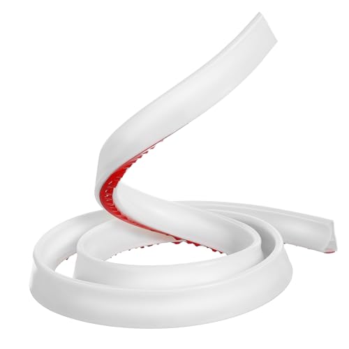 HOLIDYOYO Selbstklebende Duschdichtung Faltbare Wassersperre für Duschtüren Effektiver Wasserstopper Einfach zu Reinigen Installieren Geeignet für Bad und Dusche von HOLIDYOYO