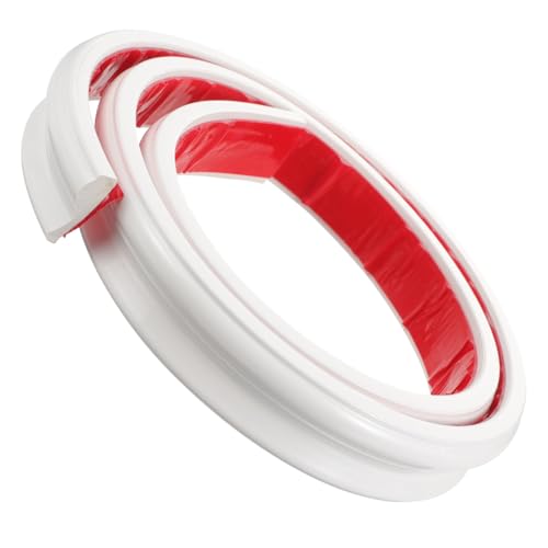 HOLIDYOYO Selbstklebende PVC Zierleiste Flexible Eckleisten und Profil für Wand Fliesenkanten Einfach Zuschneidbar Wetterfest für Innen Außenbereiche Schnelle Dekoration Zufällige Farbe von HOLIDYOYO