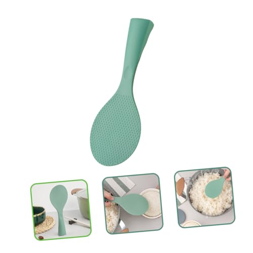 HOLIDYOYO Silikon Reislöffel Vertikal Stehend Antihaft Küchen Reisschaufel Hitzebeständig Silikonlöffel für Reis Kochen Servieren Bpa frei Küchenhelfer für Haushalt Restaurant Hotel von HOLIDYOYO