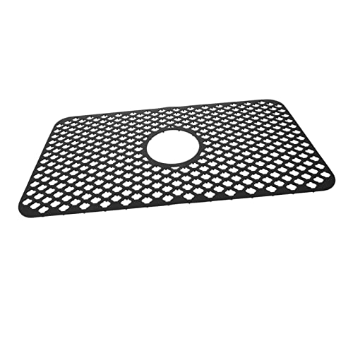 HOLIDYOYO Silikon Spülbeckenmatte Rutschfeste Abtropfmatte mit Hohlem Design für Küchenspülen Hitzebeständig Langlebig und Einfach zu Reinigen Schutz für Arbeitsflächen von HOLIDYOYO