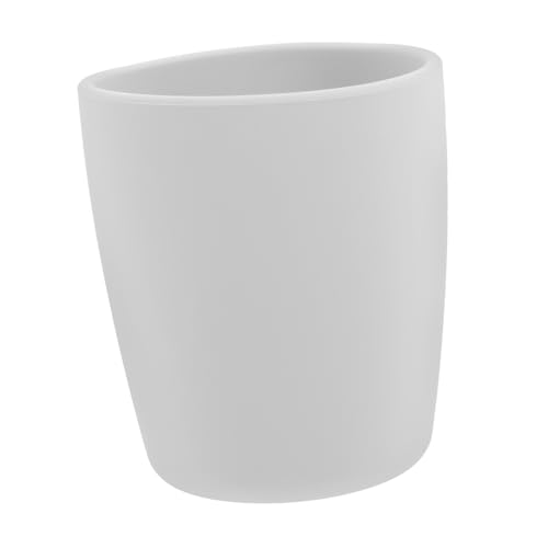 HOLIDYOYO Silikon Trinkbecher Drop Zahnbürstenbecher Badetasse Bpa Frei Geruchsneutral Leicht zu Reinigen Gerade Form für Kleinkinder und Kindertraining von HOLIDYOYO