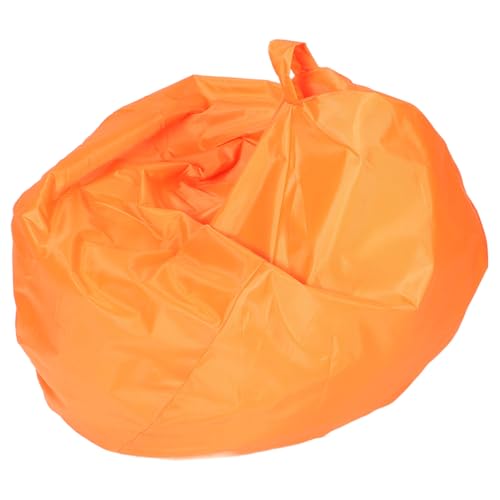 HOLIDYOYO Sitzsack-Abdeckungen Sofa-Fabeln Loungesessel Bezug für Sitzsack sitzbezug Couchbezug Sitzsacküberzug stuhlabdeckung sofabezug Bezug für Sitzsäcke Sitzsackbezug Stoff Orange von HOLIDYOYO