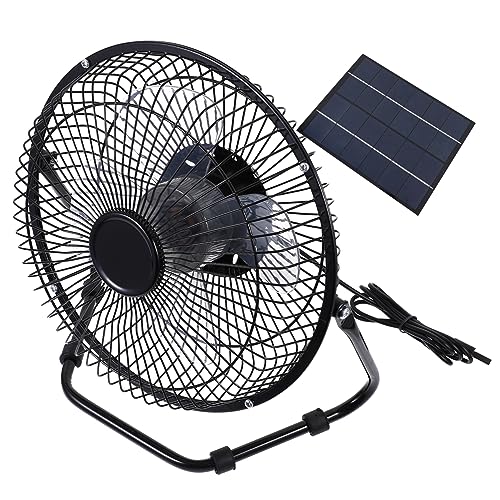 HOLIDYOYO Solarventilator Kühlventilator Für Zuhause Und Draußen Solarbetriebener Raumkühler Kleiner USB Hühnerbetriebener Schreibtischventilator Verstellbare HOLIDYOYO Solarventilator Kühlventilator Für Zuhause Und Draußen Solarbetriebener Raumkühler Kleiner USB Hühnerbetriebener Schreibtischventilator Verstellbare von HOLIDYOYO