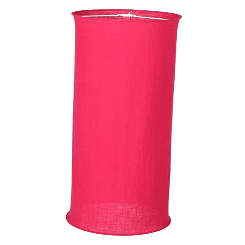 HOLIDYOYO Stoff Lampenschirm für Kronleuchter und Tischlampen Eleganter Schutzschirm für Dekoration für Zuhause und Feste Passt zu Fassung Rot von HOLIDYOYO