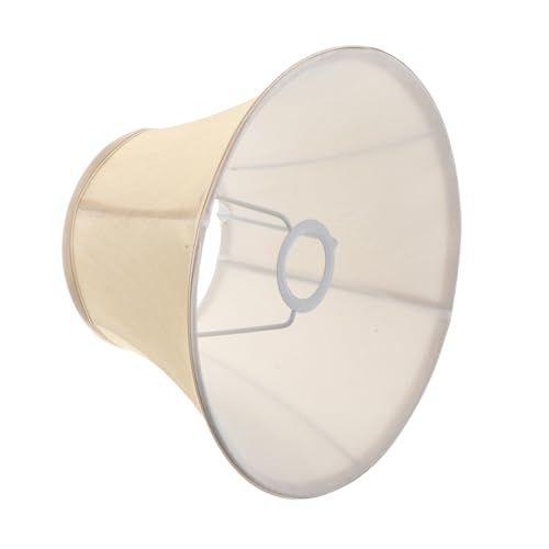 HOLIDYOYO Stoff lampenschirm Ersatzschirm für Stehlampe Rund Ø Langlebiger Textil lichtschutz Einfacher Stil Blendfrei für Büro und Wohnzimmer von HOLIDYOYO