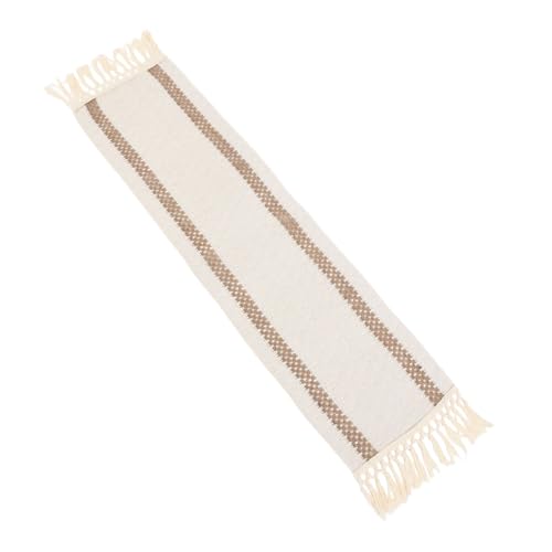 HOLIDYOYO Tischdecke Aus Baumwolle Und Leinen Tischläufer Rustikal Rustikaler Tischläufer Boho-häkeltischläufer Boho-tischläufer Langer Tischläufer Esstisch Läufer Polyester von HOLIDYOYO