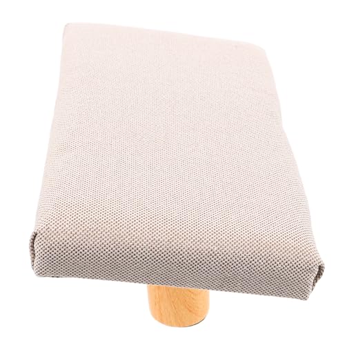 HOLIDYOYO Tragbare Meditationsbank mit Polster Ergonomischer Holz hocker für Kniendes Sitzen Stabiler Gebetsschemel Beige Mittlere für Nutzer Ab Modernes Design Komfortabel und Langlebig von HOLIDYOYO