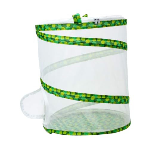 HOLIDYOYO Tragbarer Beobachtungskäfig aus Hochwertigem Netzgewebe Faltbar und Robust für Schmetterlingszucht Biologieunterricht und Outdoor Insektenbeobachtung HOLIDYOYO Tragbarer Beobachtungskäfig aus Hochwertigem Netzgewebe Faltbar und Robust für Schmetterlingszucht Biologieunterricht und Outdoor Insektenbeobachtung von HOLIDYOYO