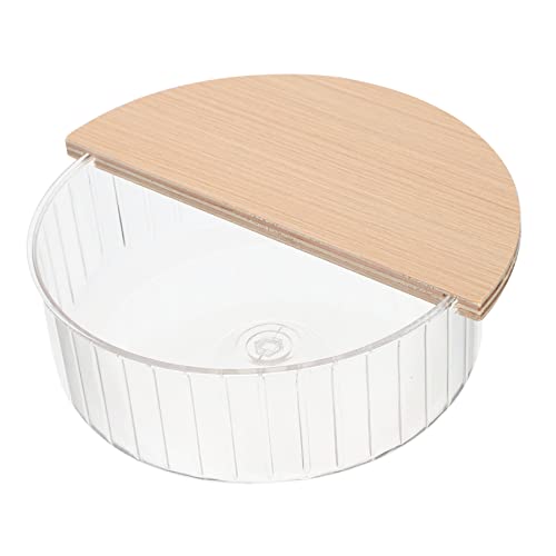 HOLIDYOYO Transparente Hamster Sandbad Box aus Langlebiges Hamster Badezimmer mit Praktischem Sandkasten Leicht zu Reinigen für und Kleine Haustiere Gesundheitsfördernd und Spaßig von HOLIDYOYO