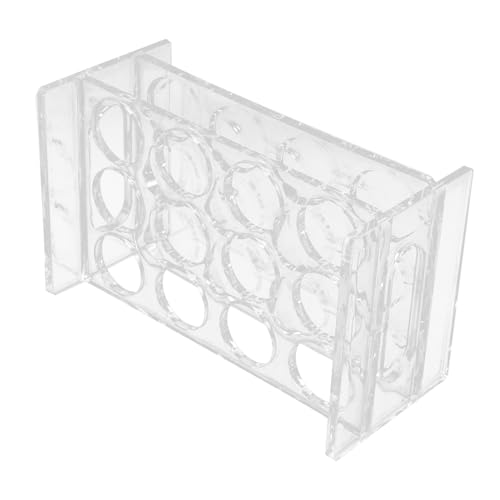 HOLIDYOYO Transparenter Schnapsglas Halter Whisky Becher Aufbewahrung Tray für Bar Party Ausstellungen von HOLIDYOYO