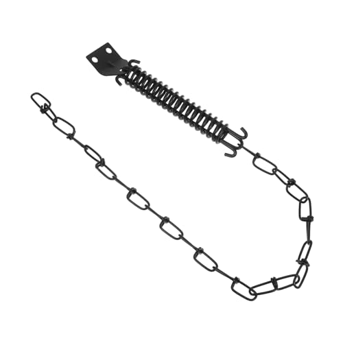 HOLIDYOYO Türkette aus Robustem Eisen Winddichte Türfeder Antipräm Design für Einbruchschutz Einfache Montage Geeignet für Haustüren Hotels und Innenbereiche von HOLIDYOYO