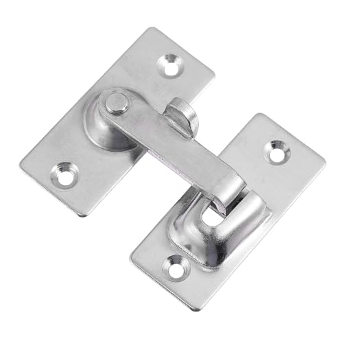 HOLIDYOYO Türverschluss Flach Robust Rostfrei Einfache Montage Sicherer Riegel für Haus Fenster Haustierkäfig Sicherheitslatch HOLIDYOYO Türverschluss Flach Robust Rostfrei Einfache Montage Sicherer Riegel für Haus Fenster Haustierkäfig Sicherheitslatch von HOLIDYOYO