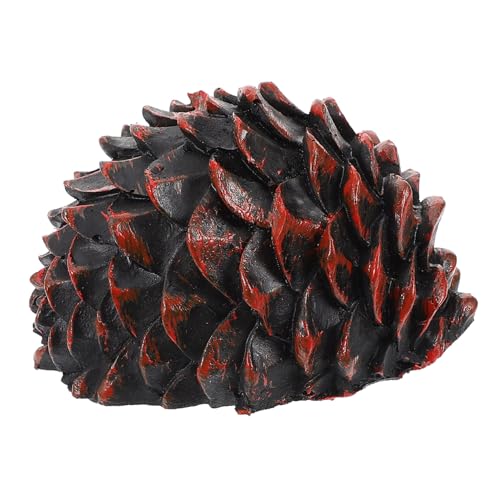 HOLIDYOYO Versteckte Schlüsselbox im Tannenzapfen Design Wetterfest Langlebig für Garten und Außenbereich zur Sicheren Aufbewahrung von Ersatzschlüsseln und Autoschlüsseln von HOLIDYOYO