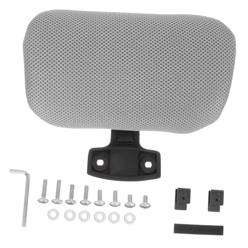HOLIDYOYO Verstellbares Büro stuhlkopfkissen Ergonomischer Computerstuhl Nackenstütze Einfache Montage Komfortabler Rückenkissen aufsatz für Home Office und Arbeitsplatz Hellgrau mit HOLIDYOYO Verstellbares Büro stuhlkopfkissen Ergonomischer Computerstuhl Nackenstütze Einfache Montage Komfortabler Rückenkissen aufsatz für Home Office und Arbeitsplatz Hellgrau mit von HOLIDYOYO